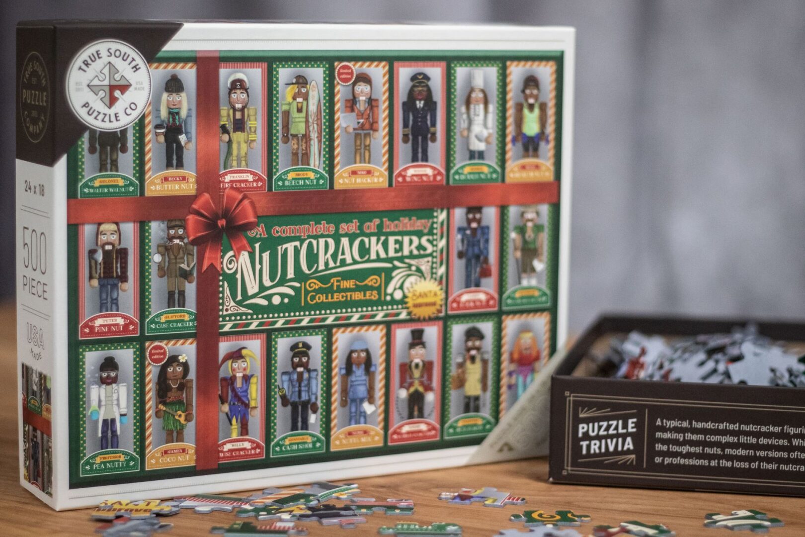 Holiday Nutcrackers Puzzle Hireillo Hire an Illustrator