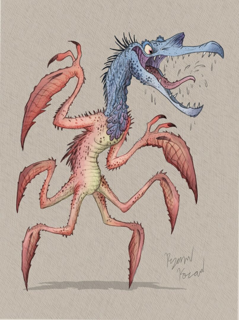 Crazy Creatures – Hireillo | Hire an Illustrator