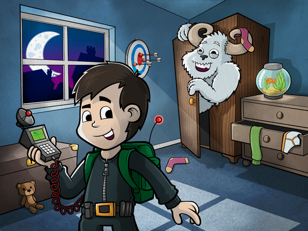 Monster Scan – Hireillo | Hire an Illustrator