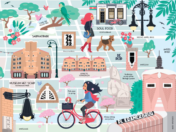 Mapping Special Places Illustrated Map – Hireillo | Hire an Illustrator