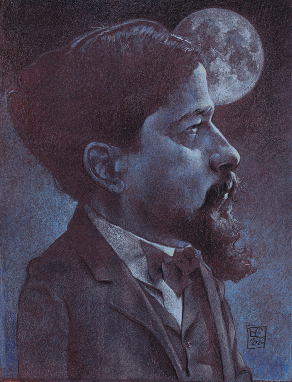 Claude Debussy – Clair De Lune – Hireillo | Hire an Illustrator