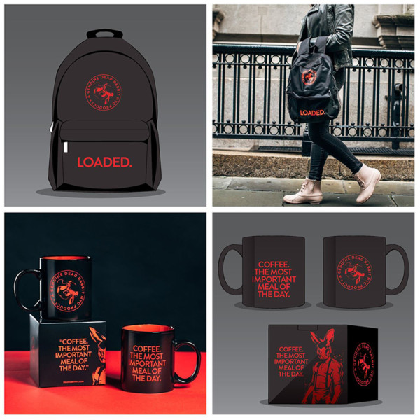 Dead Rabbit Merchandise – Hireillo | Hire an Illustrator