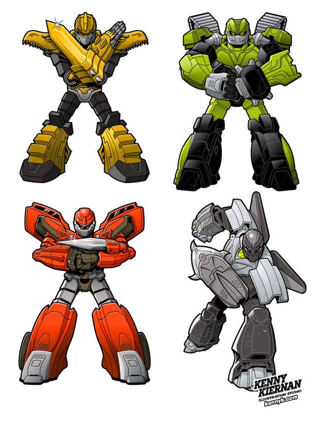Hasbro’s Transformers Battle Masters Hireillo Hire an Illustrator