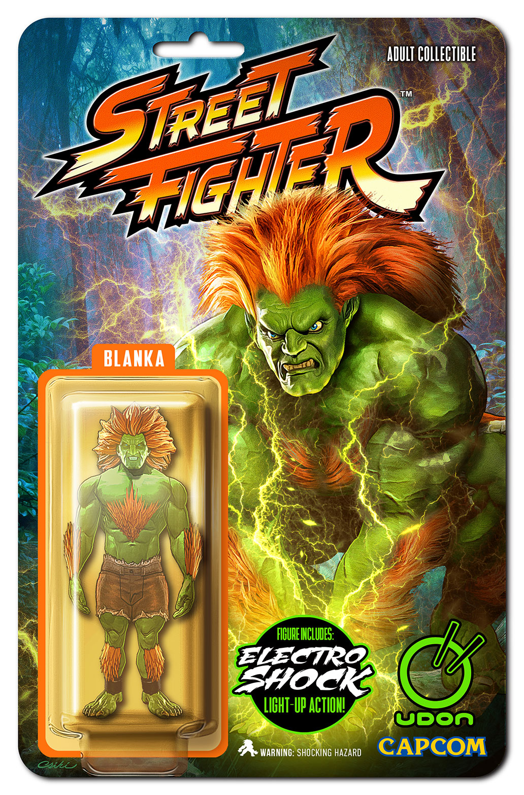 Street Fighter Masters: Blanka Variant Cover for Sad Lemon Comics