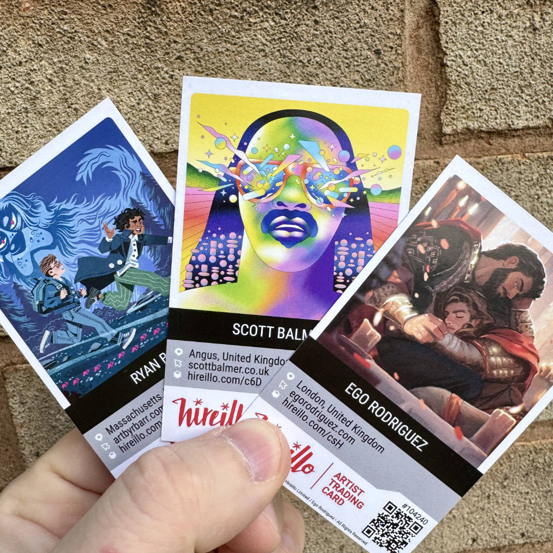 Artist Trading Cards – Hireillo | Hire an Illustrator