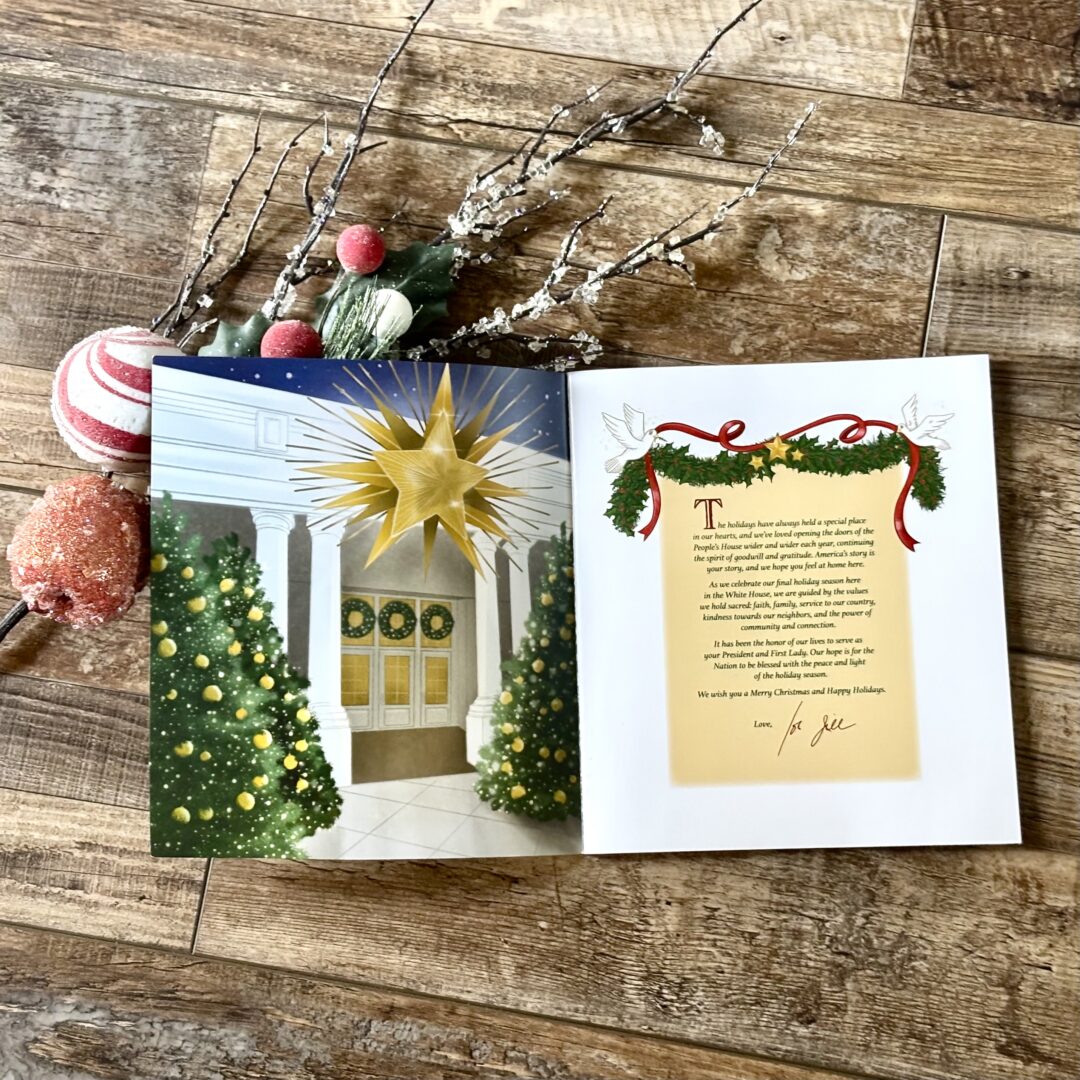 I illustrated the 2024 White House Holiday Tour Book! Hireillo Hire