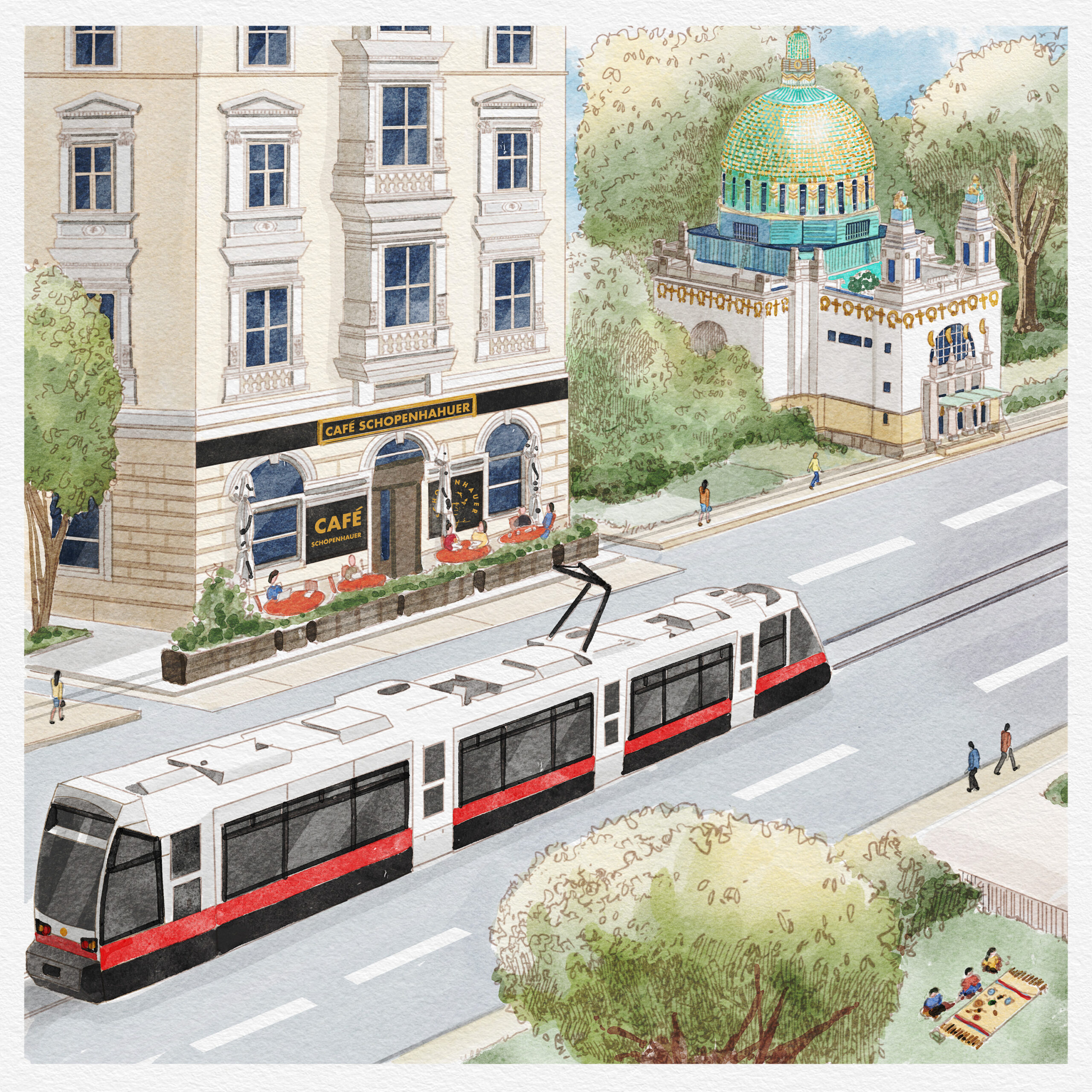 Vienna Mashup Album Cover – Hireillo | Hire an Illustrator