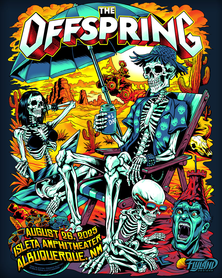(未開封)The Offspring 2025年ライブポスター 未開封)The Offspring 2025年ライブポスター