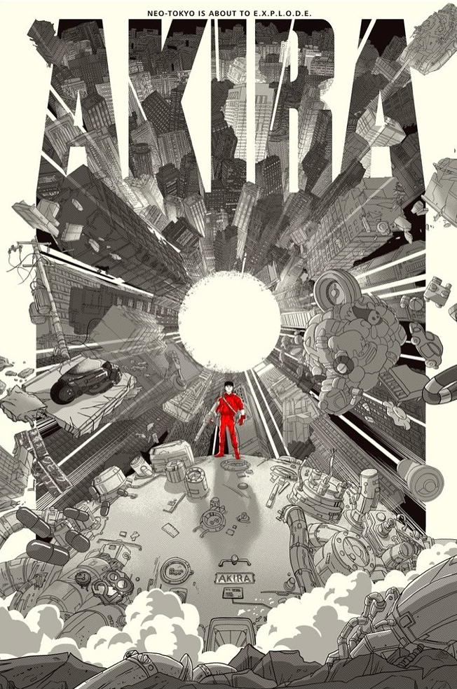 Akira – Neo Tokyo Screenprint – Hireillo | Hire an Illustrator