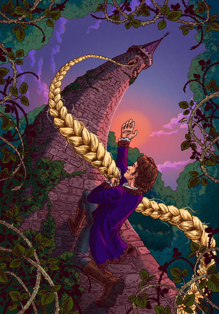 Folio Rapunzel Artworklower