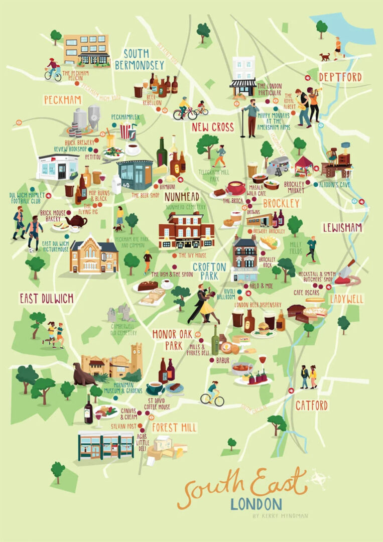 Map illustration – Hireillo | Hire an Illustrator